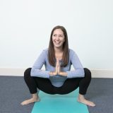 Squatting Prayer Pose Yoga