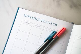 monthly planner/calendar